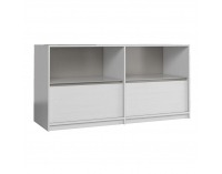 Komoda Manti K2S - sosna Andersen / congo sivá