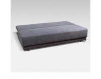 Rozkladacia pohovka s úložným priestorom Lido - sivá / tyrkysová