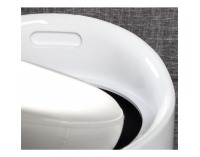 Taburetka s úložným priestorom Dalila HC-8114 New - biela