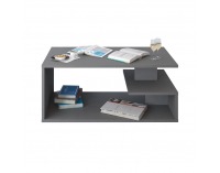 Konferenčný stolík Marsie M11 - grafit / biela