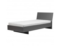 Posteľový rám Marsie M12 90 - grafit / biela