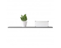 Polica Marsie M6 - grafit / biela