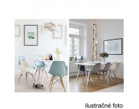 Jedálenská stolička Cinkla PC-015 - sivá / buk