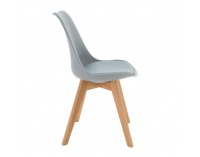 Jedálenská stolička Bali - sivá / buk