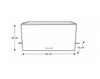 Horná kuchynská skrinka Narcis GO-60 - dub sonoma