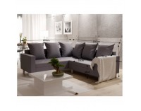 Rohová sedačka Komo L/P - sivá