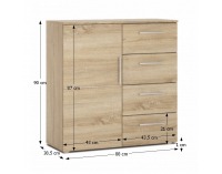 Komoda Punto New 2 - buk