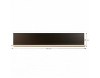 Polica Lotos 3 - dub sonoma / wenge