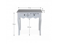 Toaletný stolík Wagner 2 - biela