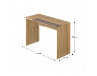 PC stolík Katar K10 - san reno / cappuccino