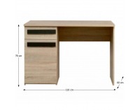 PC stolík Lotos 21 - dub sonoma / wenge
