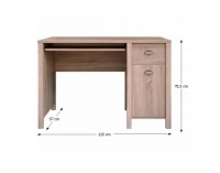 PC stolík Gala 8 - dub sonoma