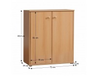 Skrinka Tempra 8 - buk