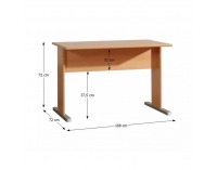 Písací stôl Tempra 13 - buk