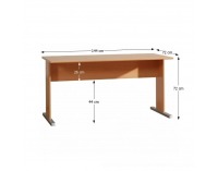Písací stôl Tempra 12 - buk