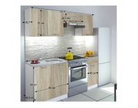 Kuchyňa Verka 180 - dub sonoma / biela