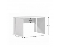 PC stolík BEK-08 - biela