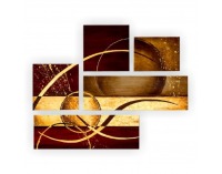 Dekoračný obraz HT 11372 130x100 cm - kombinácia farieb