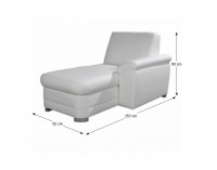 Otoman Labello P - ultrabiela (Cayenne 1115)