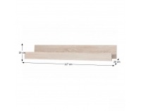 Polica Stilo 6 - dub sonoma