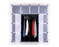 Šatníkový organizér Rodan Typ 1 - čierna