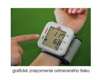 Zápästný tlakomer OT-W01A - sivá