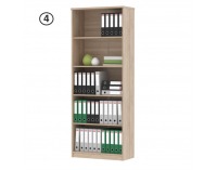 Kancelárska zostava Johan New - dub sonoma / biela