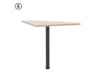 Kancelárska zostava Johan New - dub sonoma / biela