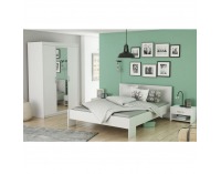 Posteľový rám Ambian 140 - biela