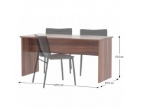 Písací stôl Johan New 8 - slivka