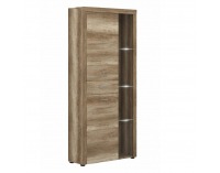 Vitrína s osvetlením Arenta Typ 1 - dub canyon