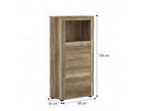 Komoda Arenta Typ 3 - dub canyon