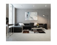 Kožený koberec Typ 4 141x200 cm - vzor patchwork