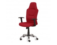 Kancelárske kreslo s podrúčkami Van - červená