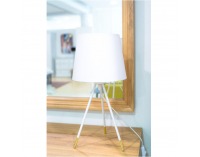 Stolná lampa Jade Typ 5 - biela