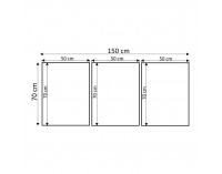 Dekoračný obraz 22299 150x70 cm - kombinácia farieb