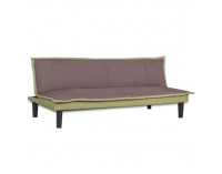 Rozkladacia pohovka Fila - hnedá / zelená