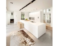 Koberec Lynton 67x120 cm - krémová / hnedá