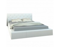 Posteľový rám Geret 160 - biela