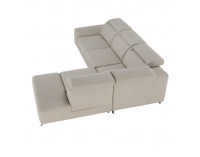 Rohová sedačka s rozkladom a úložným priestorom Alvaro P - béžová