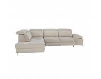 Rohová sedačka s rozkladom a úložným priestorom Alvaro L - béžová