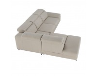 Rohová sedačka s rozkladom a úložným priestorom Alvaro L - béžová