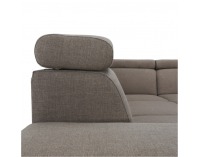 Rohová sedačka s rozkladom a úložným priestorom Monako P - cappuccino