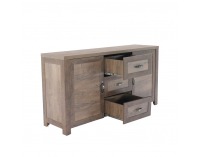 Dvojdverová komoda Nevada K2D - dub lefkas tmavý