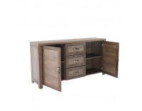 Dvojdverová komoda Nevada K2D - dub lefkas tmavý