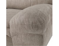 Rohová sedačka s rozkladom a úložným priestorom Albany K L - hnedá