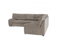 Rohová sedačka s rozkladom a úložným priestorom Albany K P - hnedá