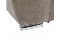 Rohová sedačka s rozkladom a úložným priestorom Albany K P - hnedá