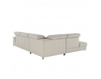Rohová sedačka s rozkladom a úložným priestorom Alvaro L - béžová
