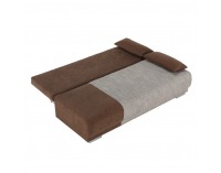 Rozkladacia pohovka s úložným priestorom Suzan - hnedá